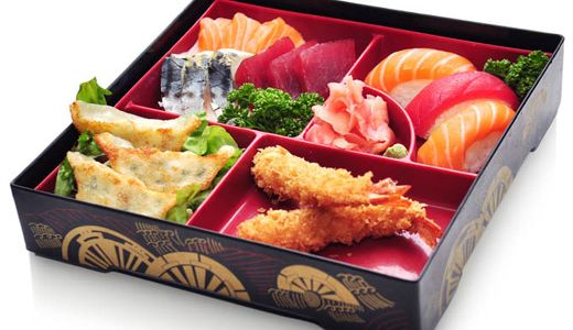B2 – Tempura, gyoza, sushi, sashimi