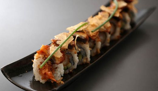 Dragon roll unagi<br>(8 pièces)