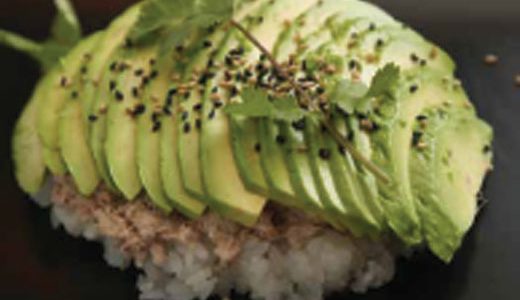 Galette thon cuit avocat