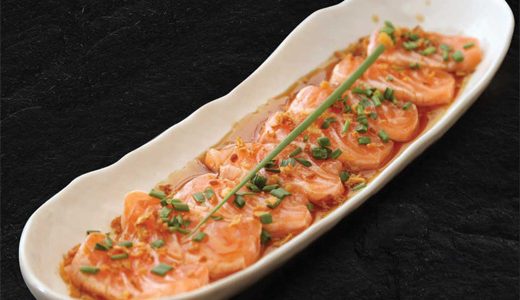Tataki saumon